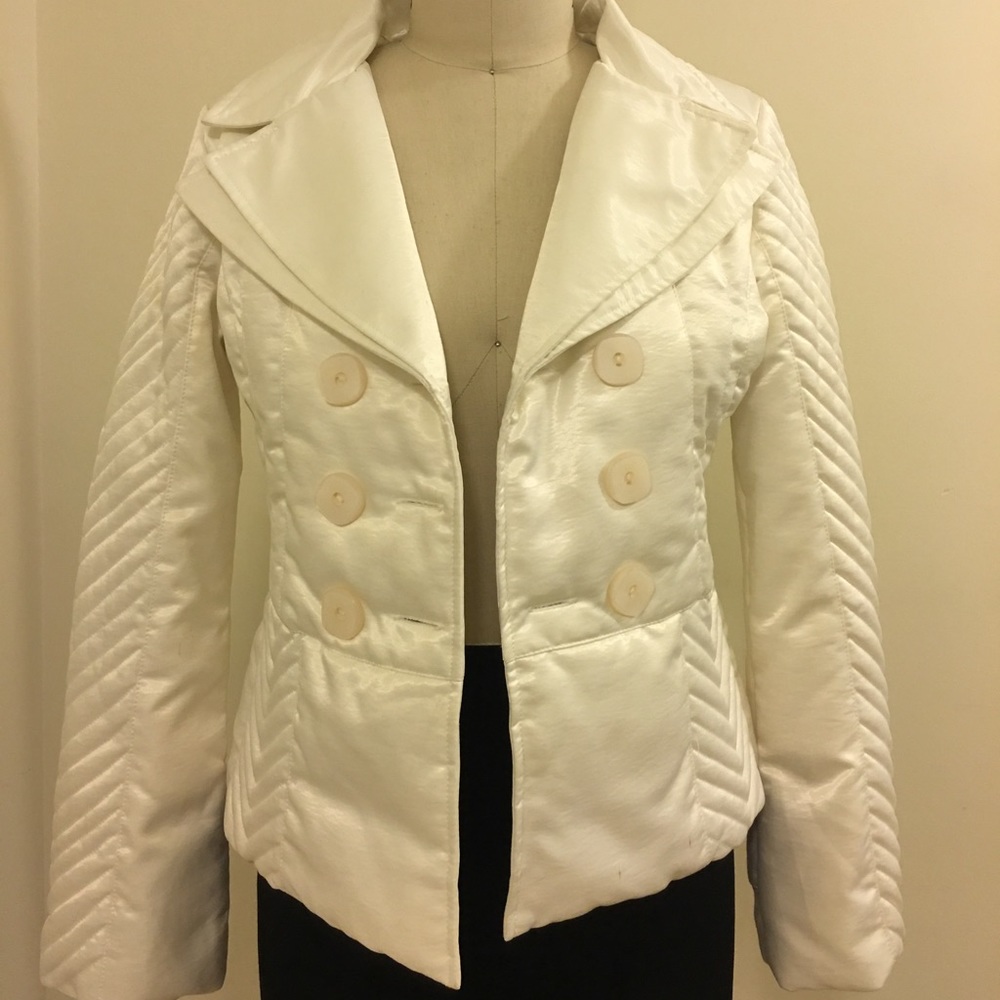 White Silky Jacket